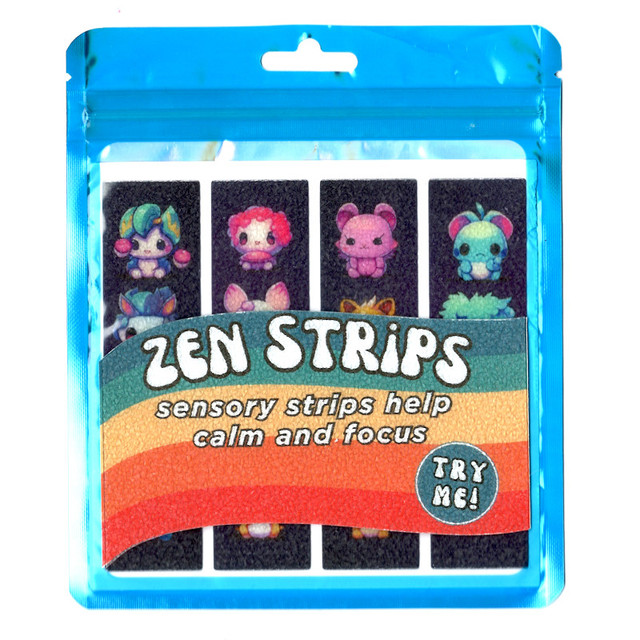 THE PENCIL GRIP The Pencil Grip™ Zen Strips, Sand Cuties Set 8, 4 Per Set, 6 Sets