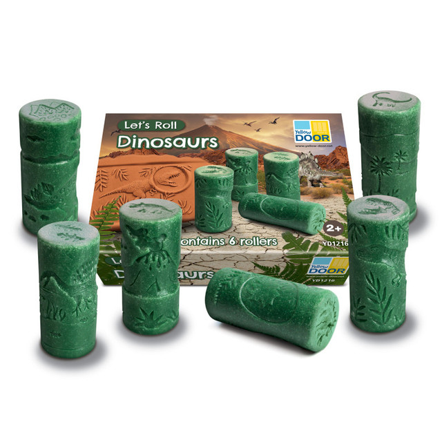 YELLOW DOOR US LLC Yellow Door Let's Roll Dinosaurs - Set of 6