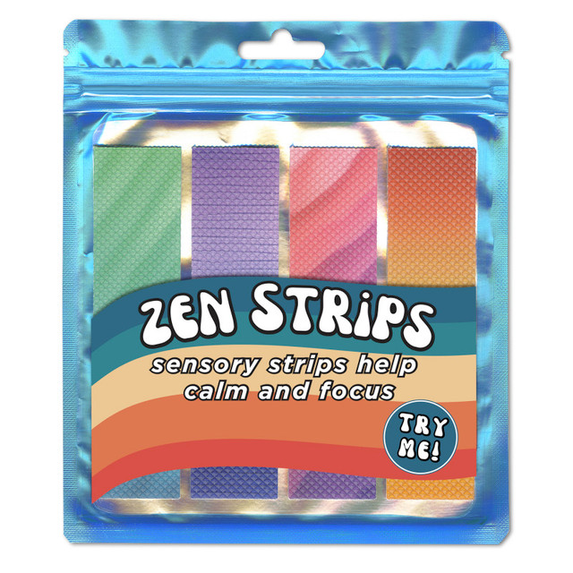 THE PENCIL GRIP The Pencil Grip™ Zen Strips, Bumpy Gradient Set 1, 4 Per Set, 6 Sets