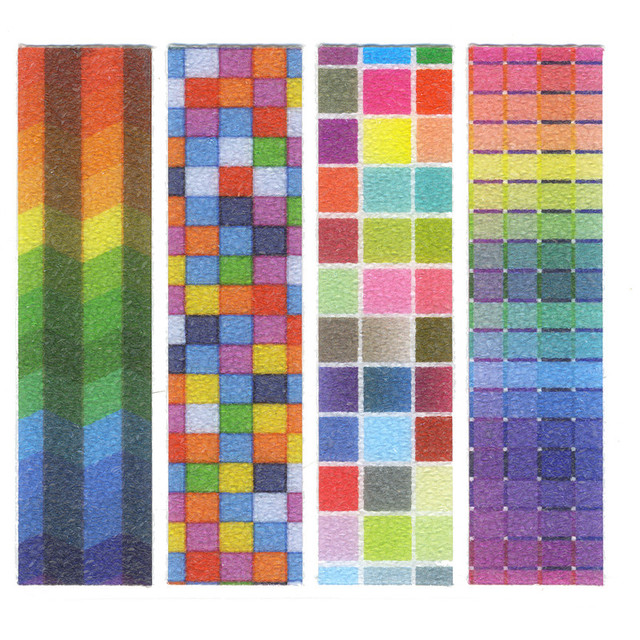 THE PENCIL GRIP The Pencil Grip™ Zen Strips, Sand Brights Set 4, 40 Strips