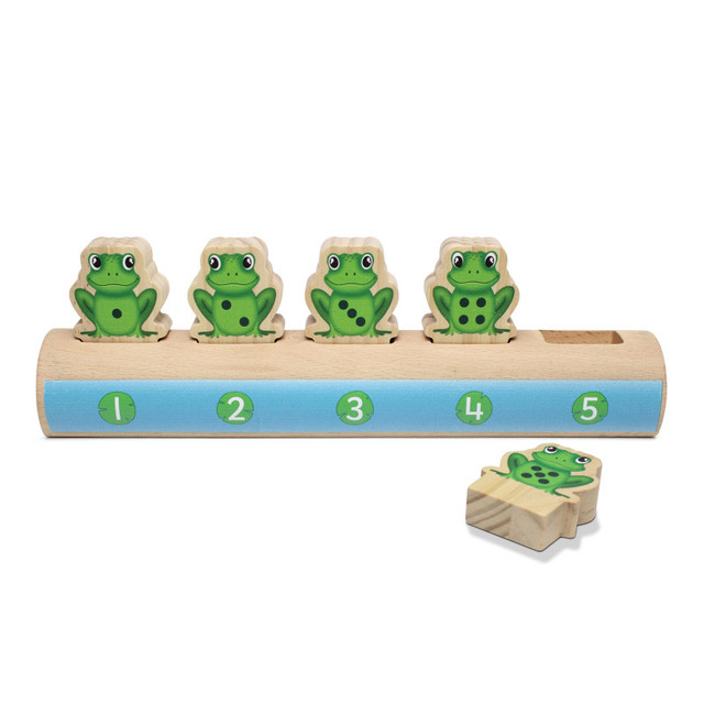 YELLOW DOOR US LLC Yellow Door Five Frogs on a Log Number Line Tool