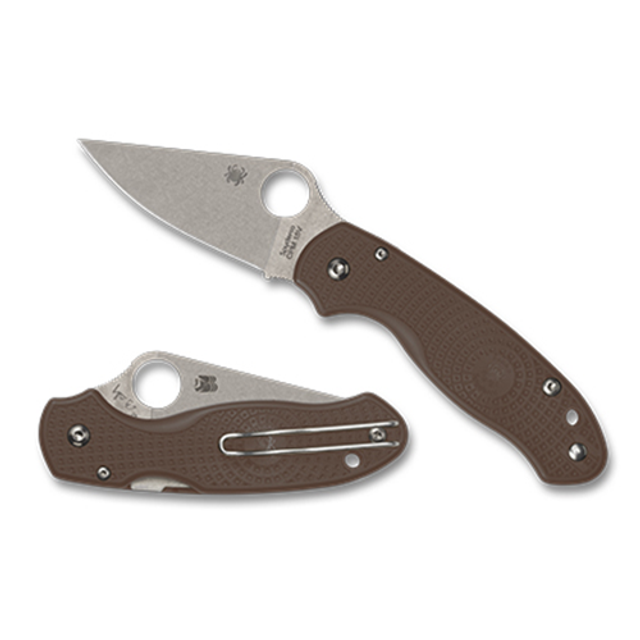 Spyderco C223PBN15V PARA 3 LIGHTWEIGHT BROWN CPM 15V SPRINT RUN