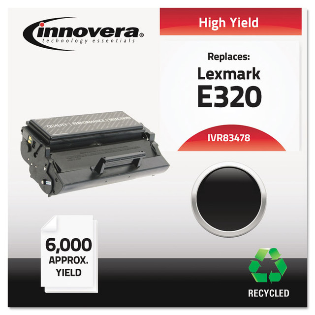 INNOVERA 83478 Remanufactured Black High-Yield Toner, Replacement for 08A0478, 6,000 Page-Yield