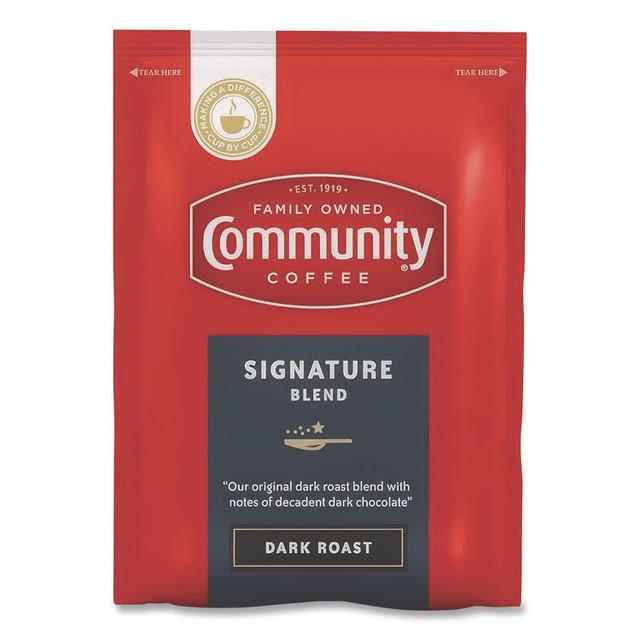 KEURIG DR PEPPER Community Coffee® CCI15300 Signature Blend, 2.5 oz Packet, 40/Carton