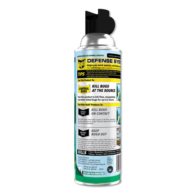SC JOHNSON Raid® 377977 Yard Guard Fogger, 16 oz Aerosol Spray, 12/Carton