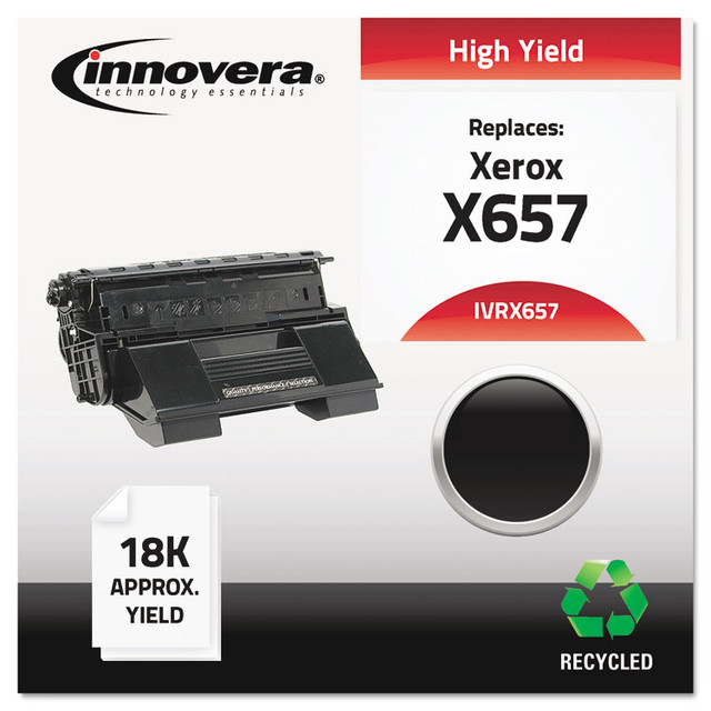 INNOVERA X657 Remanufactured Black High-Yield Toner, Replacement for 113R00657, 18,000 Page-Yield