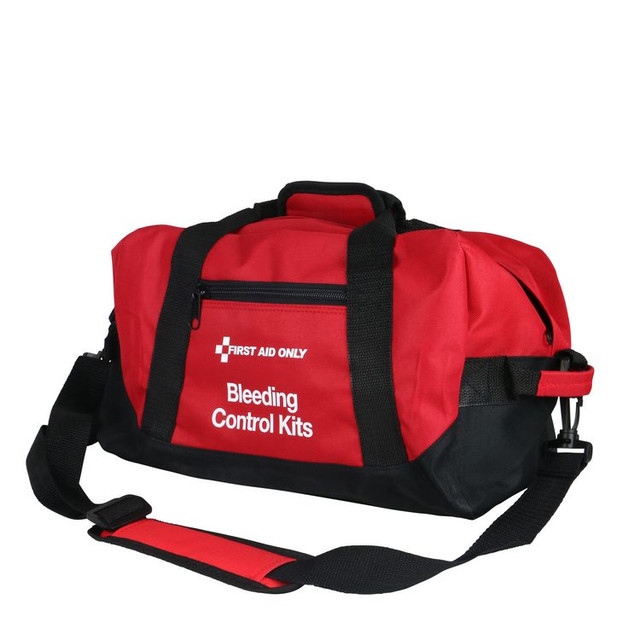 FIRST AID ONLY, INC. 91346 Bleeding Control Multiple Victim Bag, 60 Pieces, Fabric Bag