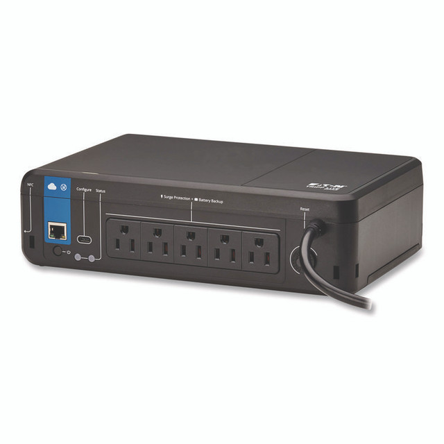 EATON CORPORATION Tripp Lite by BC850RNC Standby Cloud-Connected UPS with Remote Monitoring, 5 Outlets, 850 VA, 190 J