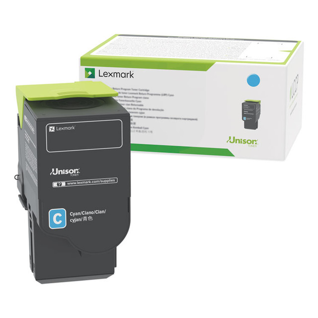 LEXMARK INT'L, INC. 78C1UCE 78C1UCE Ultra High-Yield Toner, 7,000 Page-Yield, Cyan