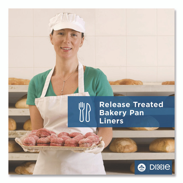 GEORGIA PACIFIC Dixie® 27SGP Greaseproof Liftoff Pan Liner, 24.38 x 16.38, 1,000/Carton