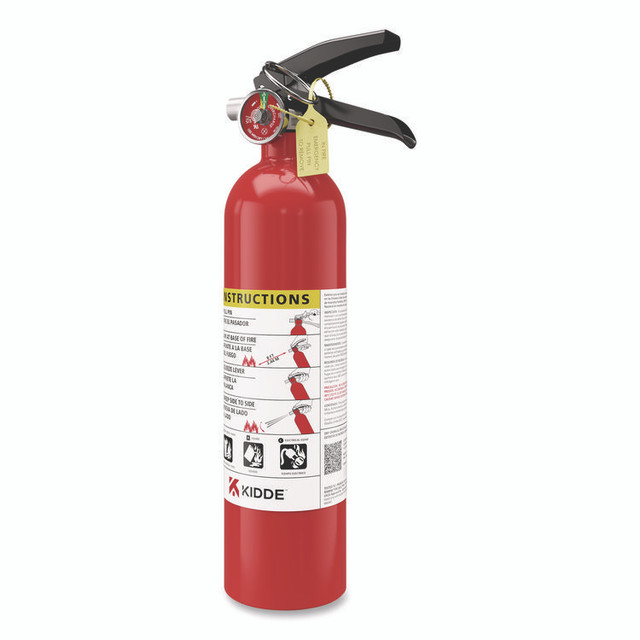 KIDDE 21032136 ProLine Dry-Chemical Commercial Fire Extinguisher, 1-A, 10-B:C
