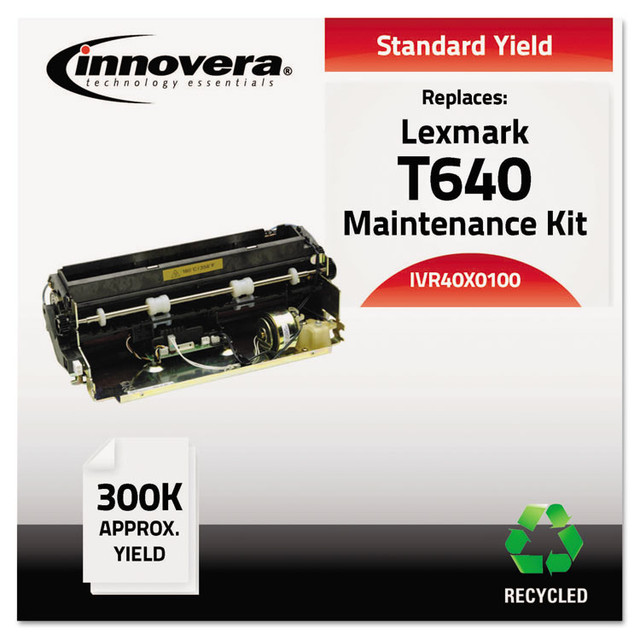INNOVERA 40X0100 Remanufactured 40X0100 (T640) Maintenance Kit, 300,000 Page-Yield