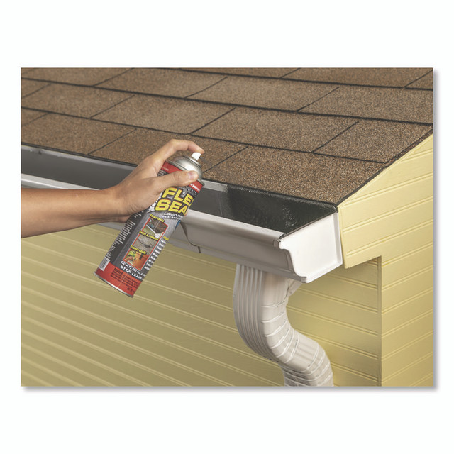 SWIFT RESPONSE LLC Flex Seal FSR20 Liquid Rubber Sealant Coating Spray, 14 oz Can, Black