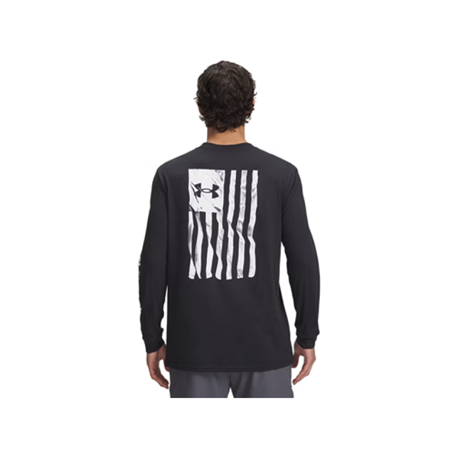 Under Armour 6007922-001-XL Freedom Flag LS T
