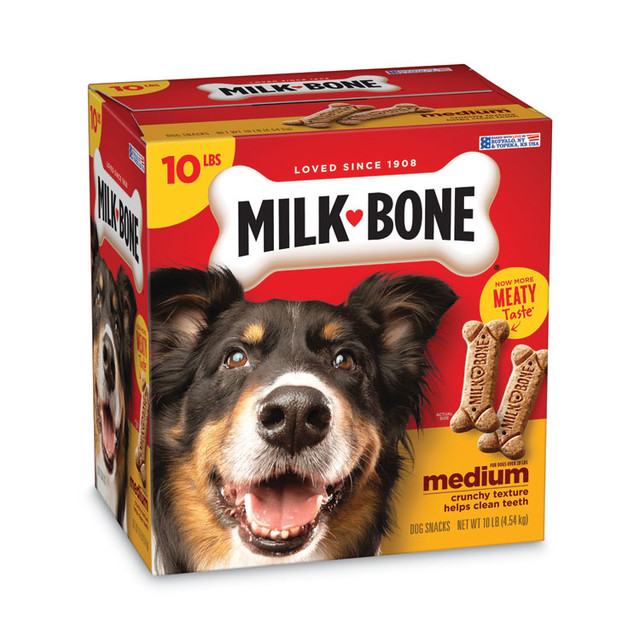 J.M. SMUCKER CO. Milk-Bone® 092501 Original Medium Sized Dog Biscuits, 10 lbs