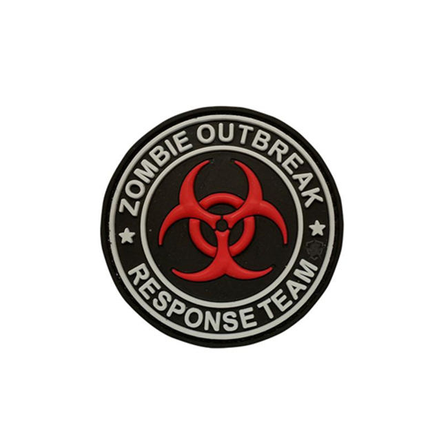 TRU-SPEC 6613000 Zombie Outbreak Morale Patch (6 PACK)