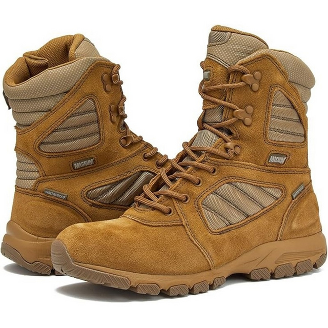 Magnum Boots CM85005M-TT-M-8.5 Mag Shield Boot- Tan-Tan- Medium