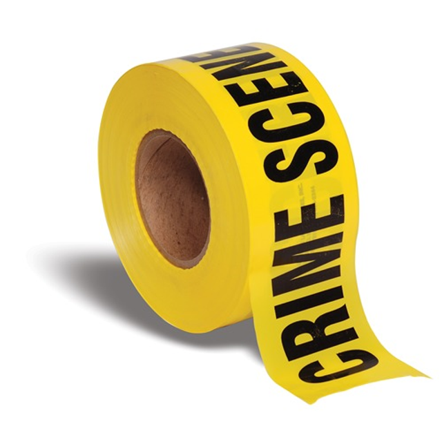 Kroll International LLC TAPE-CRIME Barricade Tape YLW Crime