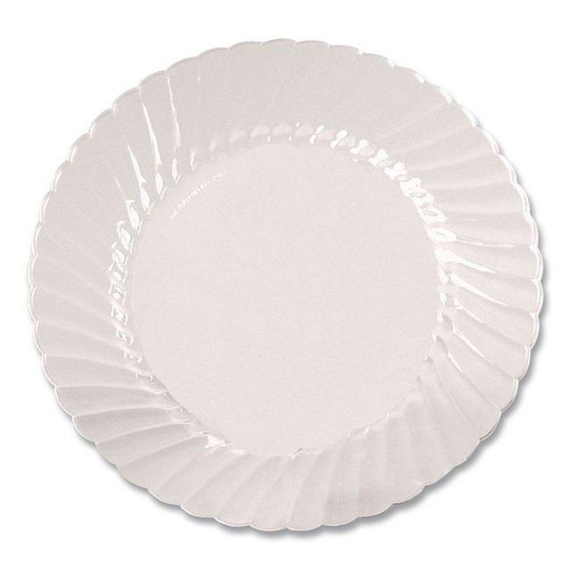 WNA, INC. RSCW101212 Classicware Plates, Plastic, 10.25" dia, Clear, 12/Bag, 12 Bags/Carton