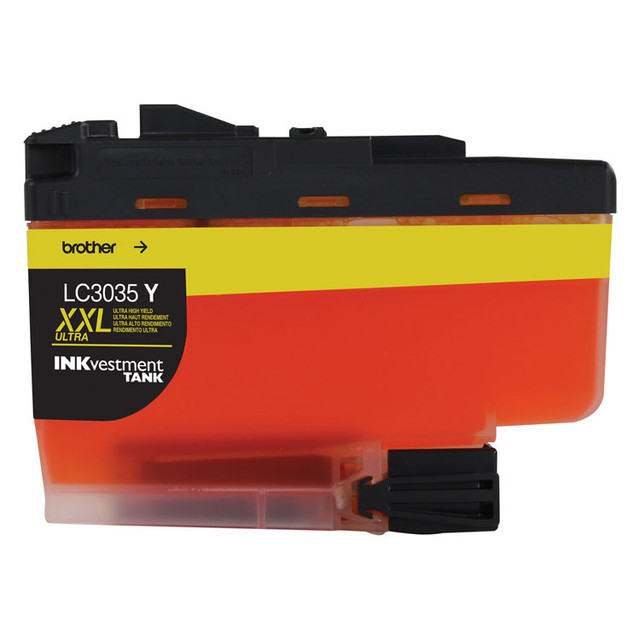 BROTHER INTL. CORP. LC3035Y LC3035Y INKvestment Ultra High-Yield Ink, 5,000 Page-Yield, Yellow