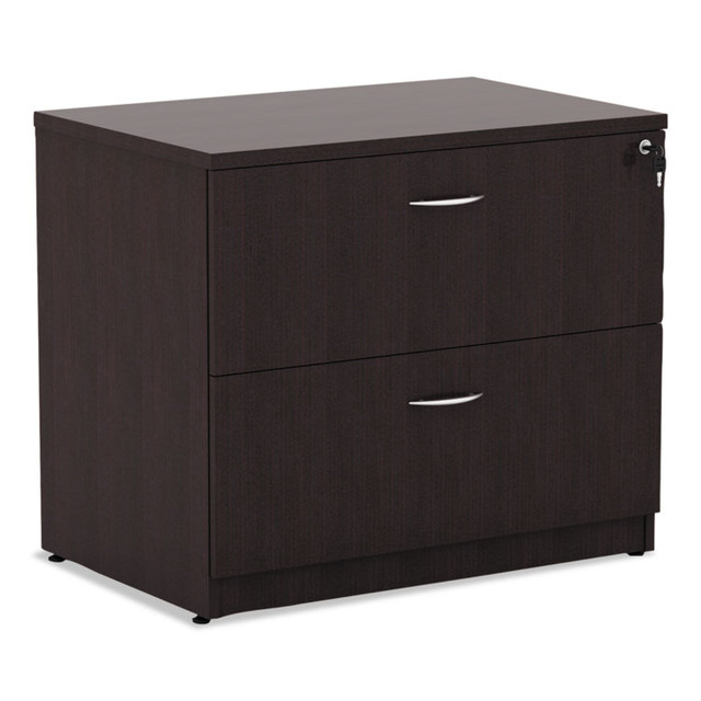 ALERA VA513622ES Alera Valencia Series Lateral File, 2 Legal/Letter-Size File Drawers, Espresso, 34" x 22.75" x 29.5"