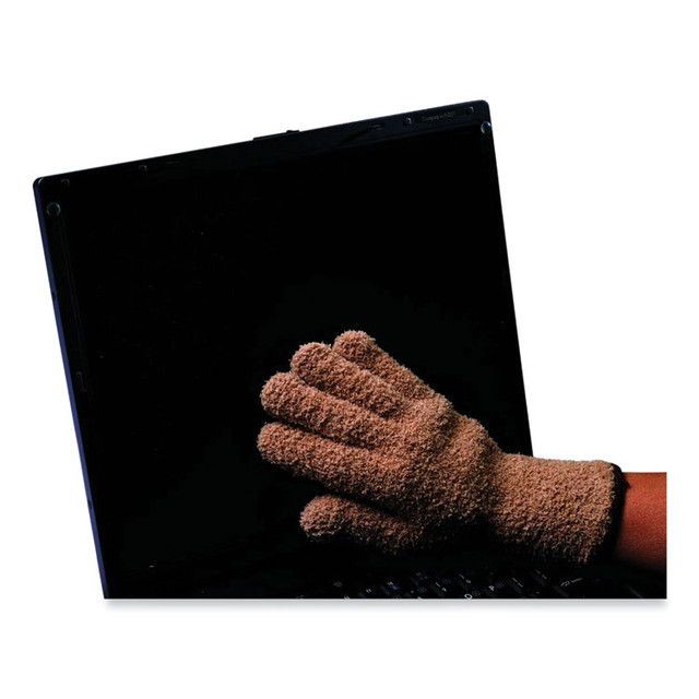 MASTER CASTER COMPANY 18040 CleanGreen Microfiber Dusting Gloves, 5" x 10, Pair