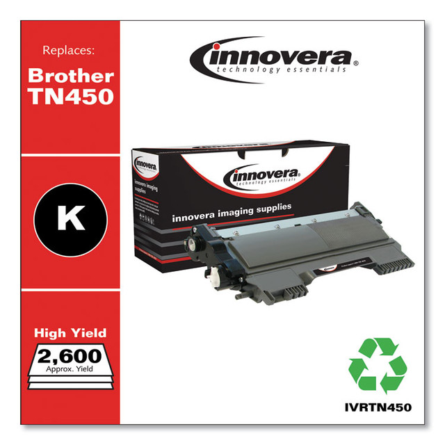 INNOVERA TN450 Remanufactured Black High-Yield Toner, Replacement for TN450, 2,600 Page-Yield