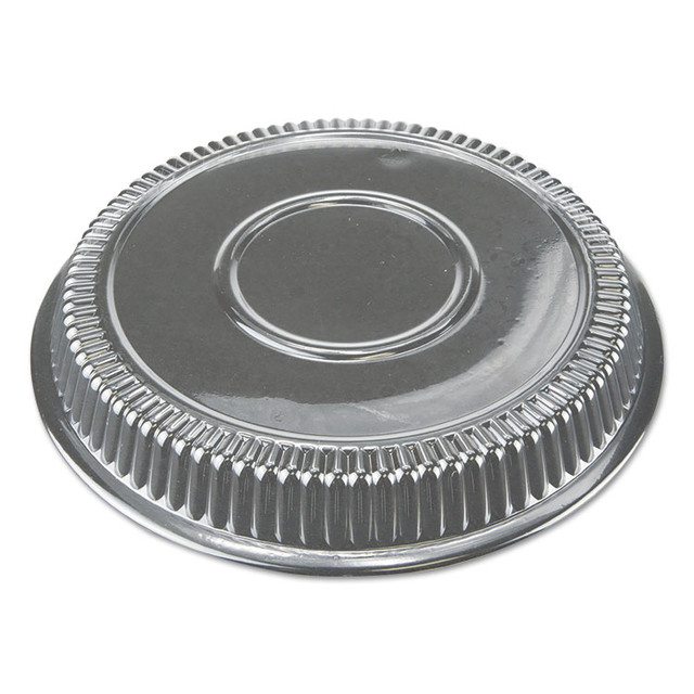 DURABLE PACKAGING P290500 Dome Lids for 9" Round Containers, 9" Diameter x 1"h, Clear, Plastic, 500/Carton