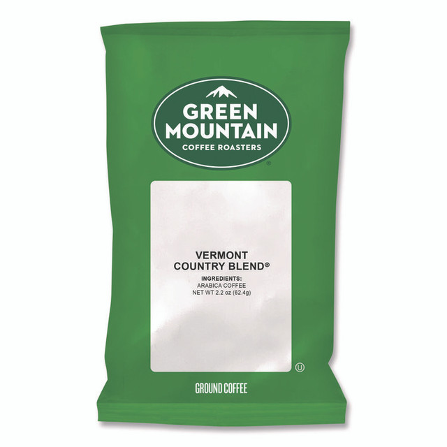KEURIG DR PEPPER Green Mountain Coffee® 4162 Vermont Country Blend Coffee Fraction Packs, 2.2oz, 100/Carton