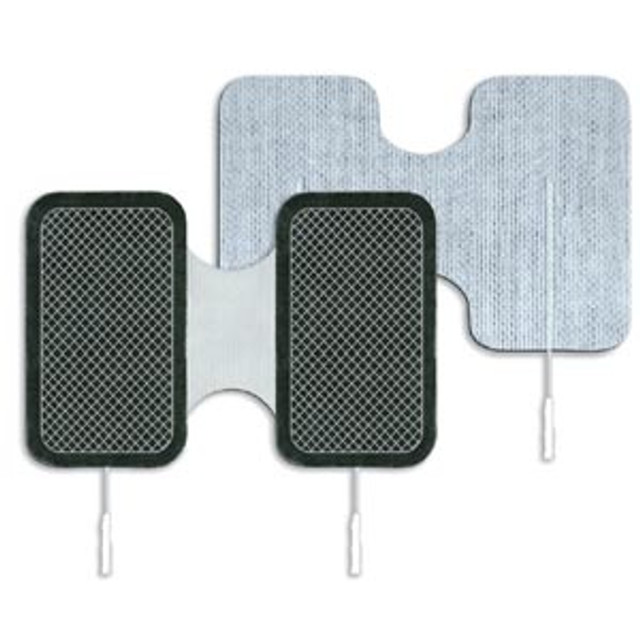 Axelgaard  ULB355 Wire Electrode, Dual, 3" x 5" 1/pk, 10 pk/bg, 1 bg/cs