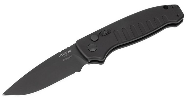 Hogue 64130 Bal-I 3.5 DPB Blk Fin Alum Mat Blk