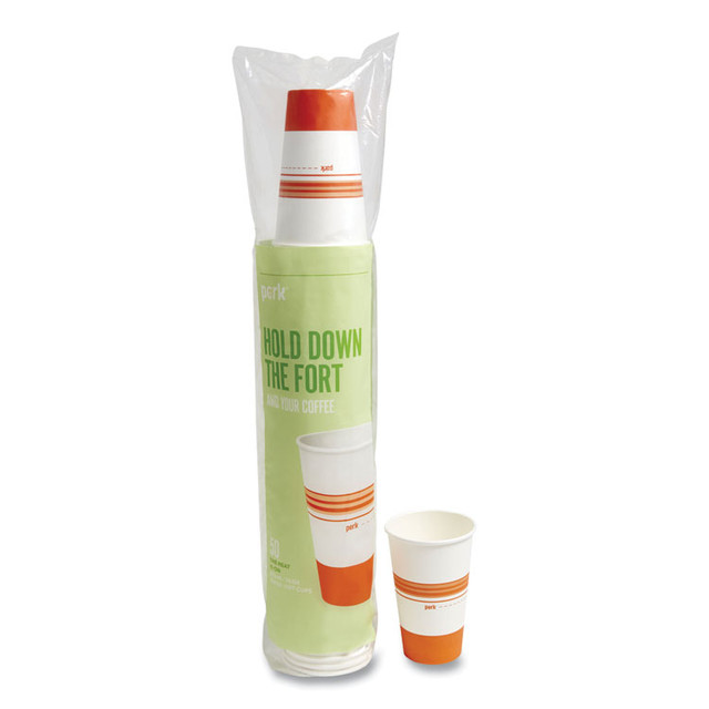 PERK 24353996 Plastic Cold Cups, 16 oz, Clear, 50/Pack