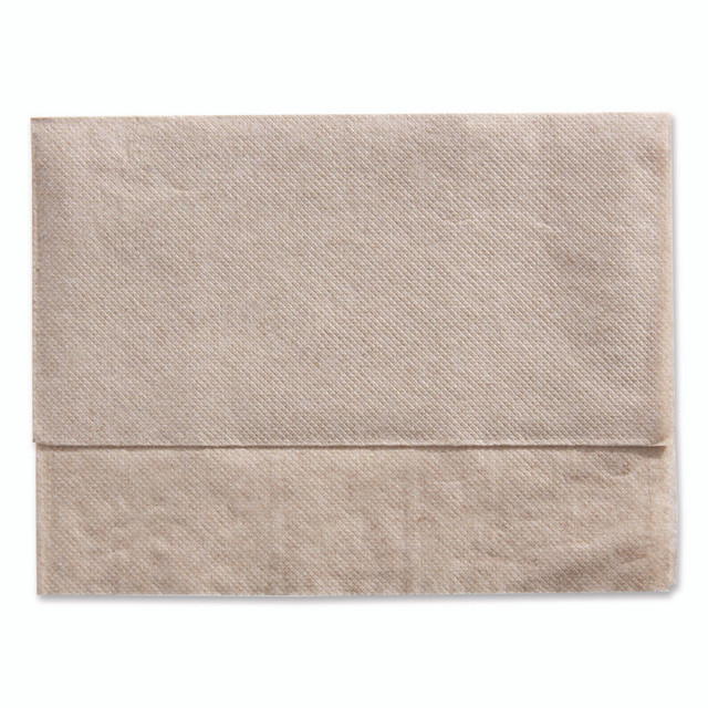 GEORGIA PACIFIC Professional 37835 Dixie Full-Fold Dispenser Napkins, 1-Ply, 12 x 13, Brown, 600/Pack, 12 PK/CT