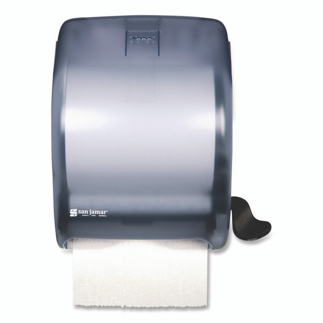 CFS BRANDS Carlisle T950TBL Classic Element Lever Roll Towel Dispenser, 12.5 x 8.5 x 12.75, Blue