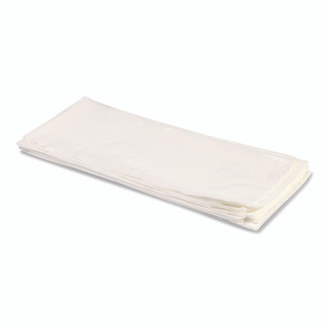 HERITAGE H8053PCRAC Linear Low-Density Can Liners with Dual-Dispense Box, 55 gal, 1.3 mil, 40" x 53", Clear, 100/Carton