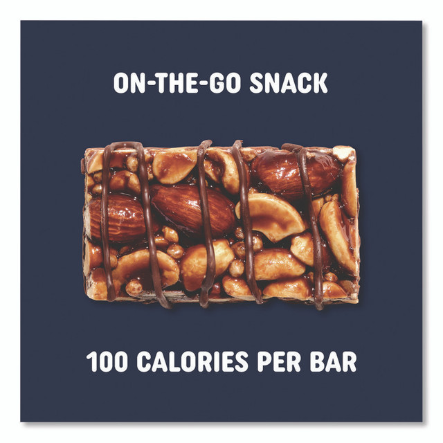 PICK ME UP PROVISIONS PM62795CC Nut Bars, Salted Caramel Dark Chocolate, 0.7 oz Bar, 20/Box