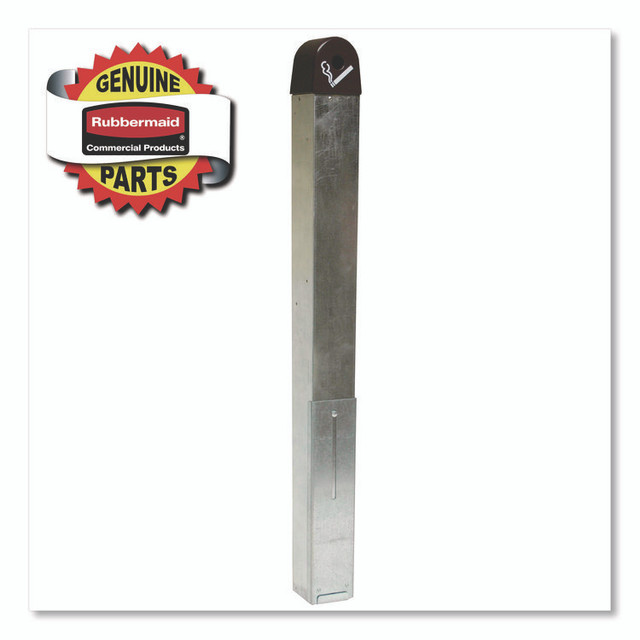 RUBBERMAID COMMERCIAL PROD. FG2570L4BLA Groundskeeper Receptacle Replacement Can Liner, 3 x 33.25, Steel, Black