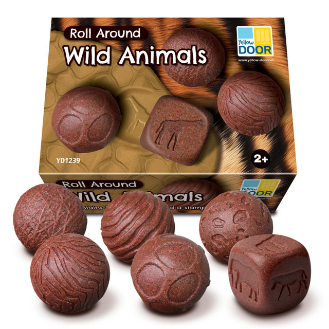 YELLOW DOOR US LLC Yellow Door Roll Around - Wild Animals YELLOW DOOR US LLC Yellow Door Roll Around - Wild Animals