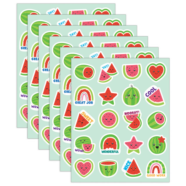 TEACHER CREATED RESOURCES Teacher Created Resources® Watermelon Smelly Stickers, 120 Per Pack, 6 Packs