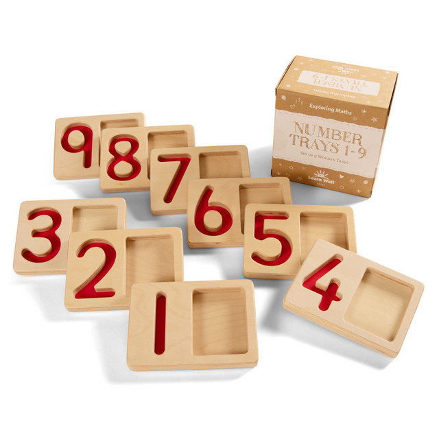 YELLOW DOOR US LLC Learn Well Number Trays 1-9