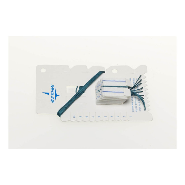 MEDLINE INDUSTRIES, INC. NEUROSPNG13 Medline Sterile X-Ray Detectable Neuro Sponges, 1in x 1in, Case Of 20 MEDLINE INDUSTRIES, INC. NEUROSPNG13 Medline Sterile X-Ray Detectable Neuro Sponges, 1in x 1in, Case Of 20