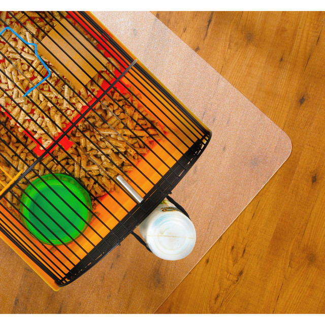 FLOORTEX FPPET3046EV4  P-Tex Anti-Microbial PVC Pet Mats, 12in x 18in, Fresh Mist, Pack of 4