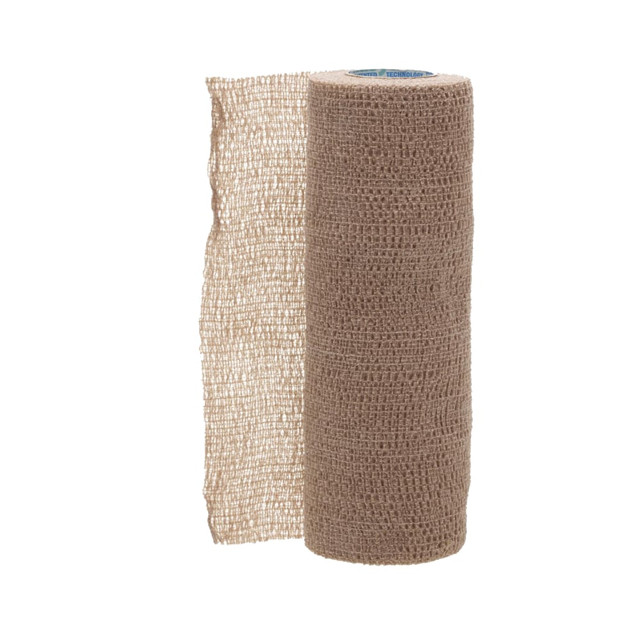 MEDLINE INDUSTRIES, INC. DYNJ086006 Medline CoFlex Sterile Latex Bandages, 6in x 5 Yd., Tan, Pack Of 20 MEDLINE INDUSTRIES, INC. DYNJ086006 Medline CoFlex Sterile Latex Bandages, 6in x 5 Yd., Tan, Pack Of 20