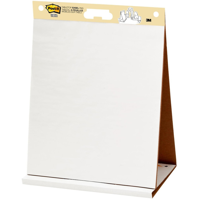 3M CO 563R Post-it Super Sticky Easel Pad, 20 in x 23 in, 1 Pad, 20 Sheets/Pad, Great for Virtual Teachers and Students, White 3M CO 563R Post-it Super Sticky Easel Pad, 20 in x 23 in, 1 Pad, 20 Sheets/Pad, Great for Virtual Teachers and Students, White
