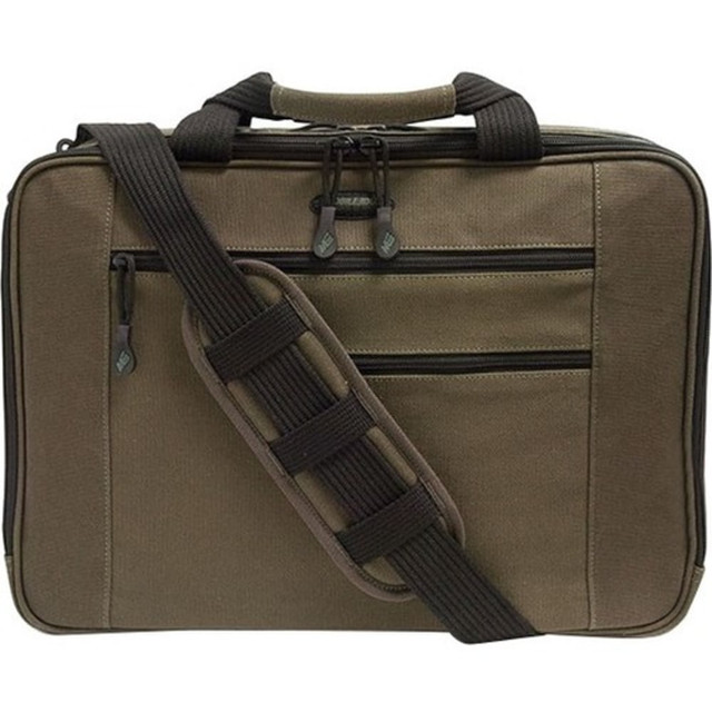 MOBILE EDGE LLC MECBC9 Mobile Edge E-Collection Briefcase And Shoulder Strap, With 16in Laptop Pocket, Olive MOBILE EDGE LLC MECBC9 Mobile Edge E-Collection Briefcase And Shoulder Strap, With 16in Laptop Pocket, Olive