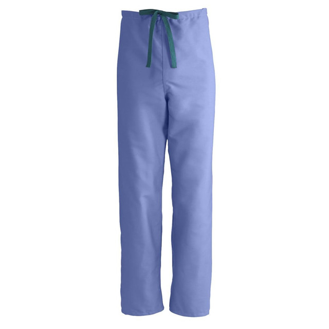 MEDLINE INDUSTRIES, INC. 900JTHS-CM Medline ComfortEase Unisex Reversible Drawstring Pants, Small, Ceil Blue