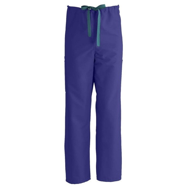 MEDLINE INDUSTRIES, INC. 950JPPXS-CM Medline ComfortEase Unisex Regular Non-Reversible Drawstring Cargo Scrub Pants, XS, Purple MEDLINE INDUSTRIES, INC. 950JPPXS-CM Medline ComfortEase Unisex Regular Non-Reversible Drawstring Cargo Scrub Pants, XS, Purple