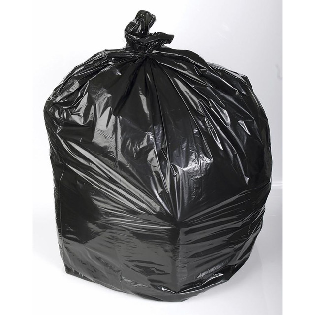 MEDLINE INDUSTRIES, INC. NONTGG39XH Medline 1.35-Mil Flat Low-Density Liners, 33 Gallon, 33in x 40in, Black, Pack Of 100