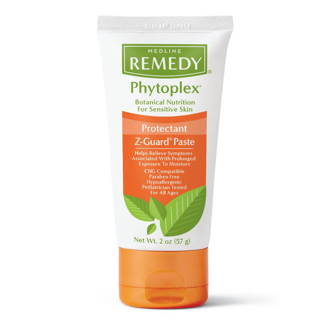 MEDLINE INDUSTRIES, INC. MSC092542 Medline Remedy Phytoplex Z-Guard Skin Protectant Paste, 2 Oz, Pack Of 24