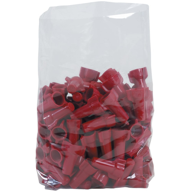 B O X MANAGEMENT, INC. PB1353 Office Depot Brand 1 Mil Gusseted Poly Bags, 5in x 4in x 24in, Clear, Case Of 1000